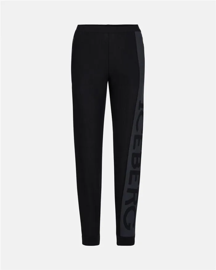 Women KNITWEAR Iceberg Joggers In Extrafine Merino Wool