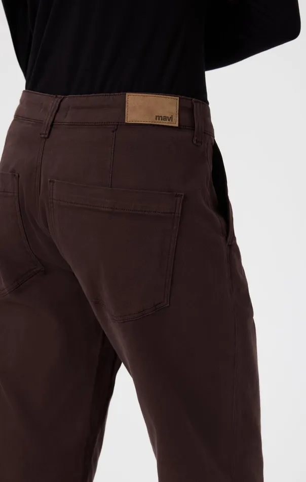Women Lauren Straight Chino In Currant Casual Twill Mavi Jeans Pants Women Lauren Straight Chino In Currant Casual Twill Mavi Jeans Pants