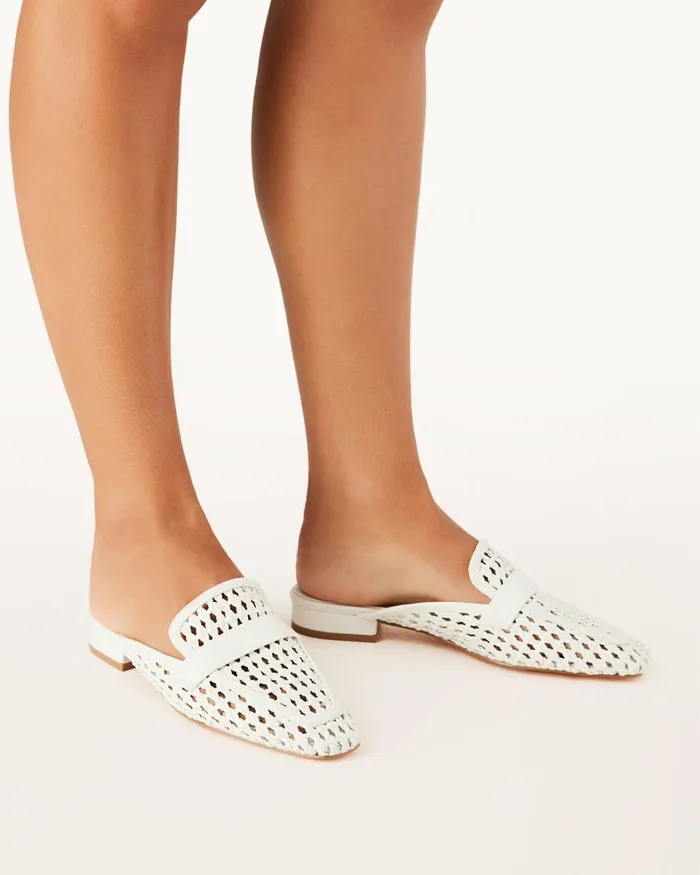 Women Loafers Billini UIRA 8211 WHITEFlats