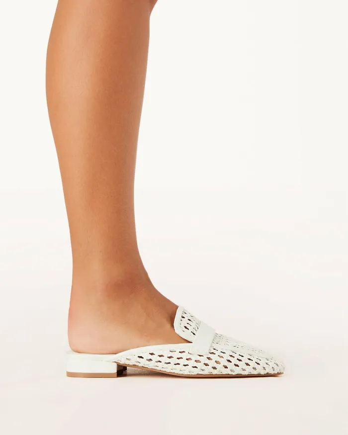 Women Loafers Billini UIRA 8211 WHITEFlats