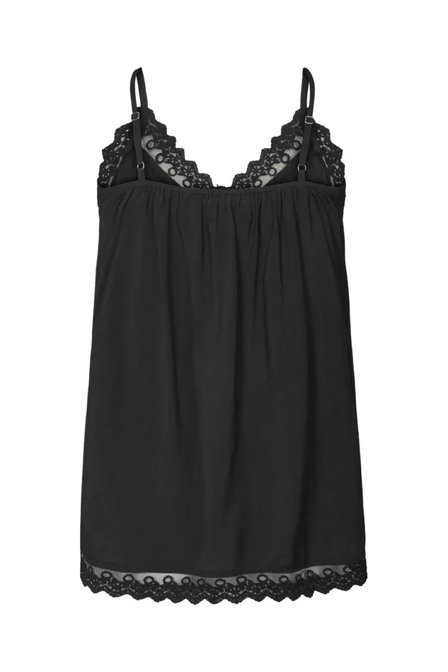 Women Lollys Laundry Blouses Tshirts Bea Top Washed Black