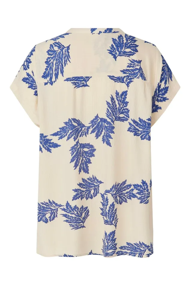 Women Lollys Laundry Blouses Tshirts HeatherLL Top SS Flower Print