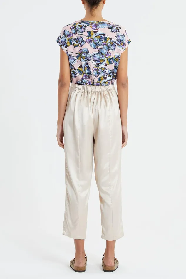 Women Lollys Laundry Blouses Tshirts Krystal Top Flower Print