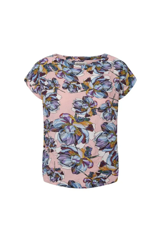 Women Lollys Laundry Blouses Tshirts Krystal Top Flower Print