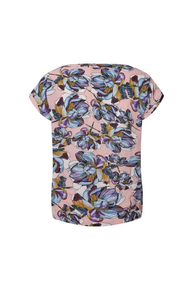 Women Lollys Laundry Blouses Tshirts Krystal Top Flower Print