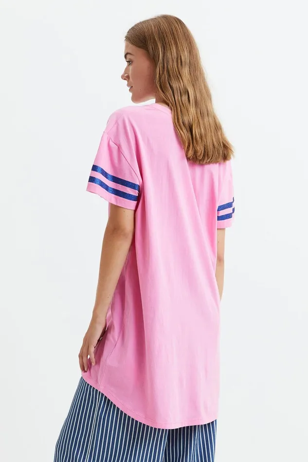 Women Lollys Laundry Blouses Tshirts Lumias Tee Pink