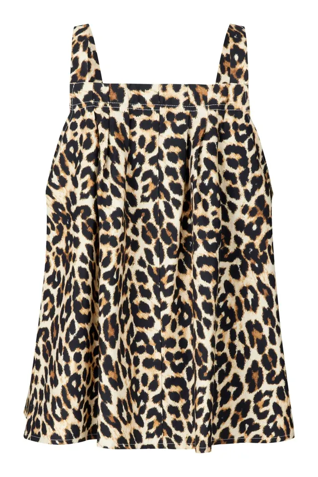 Women Lollys Laundry Blouses Tshirts LungiLL Top SL Leopard Print
