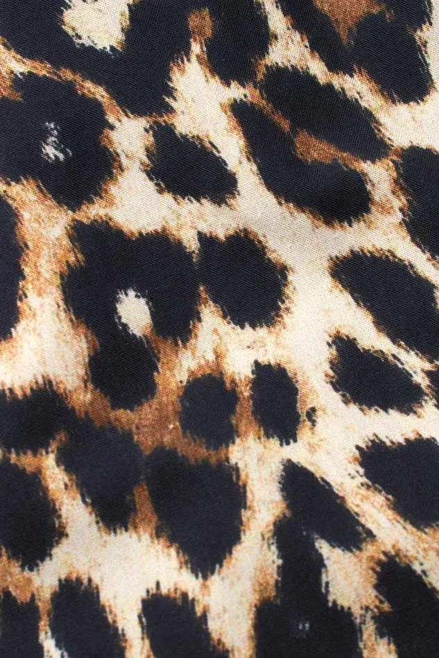 Women Lollys Laundry Blouses Tshirts LungiLL Top SL Leopard Print