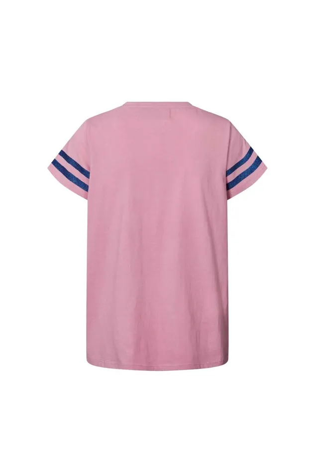 Women Lollys Laundry Blouses Tshirts Roma Tee Pink