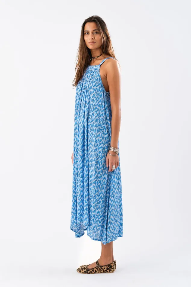 Women Lollys Laundry Dresses LungoLL Dress SL Blue