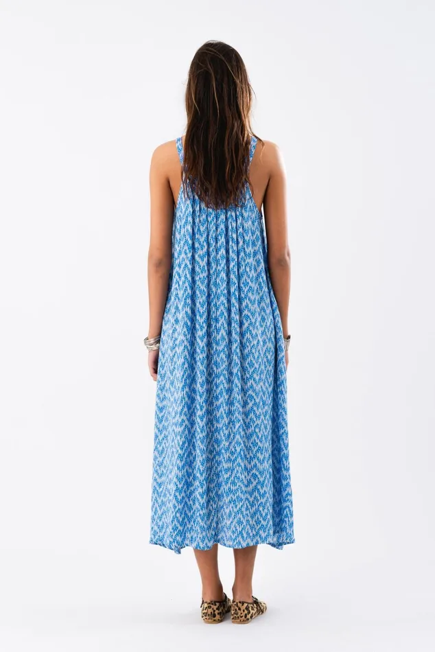 Women Lollys Laundry Dresses LungoLL Dress SL Blue