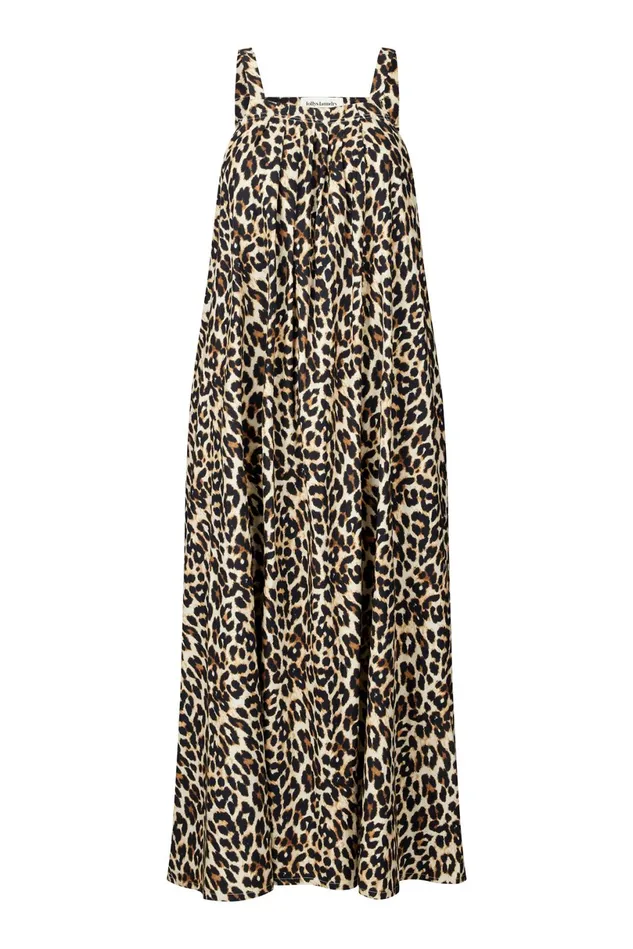 Women Lollys Laundry Dresses LungoLL Maxi Dress SL Leopard Print