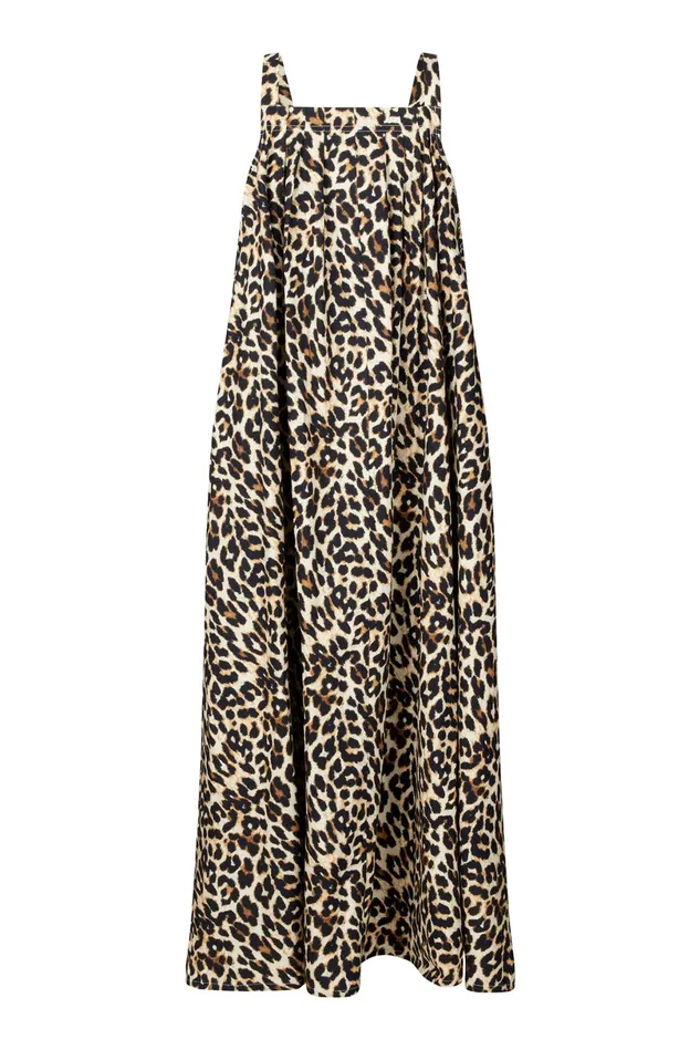 Women Lollys Laundry Dresses LungoLL Maxi Dress SL Leopard Print