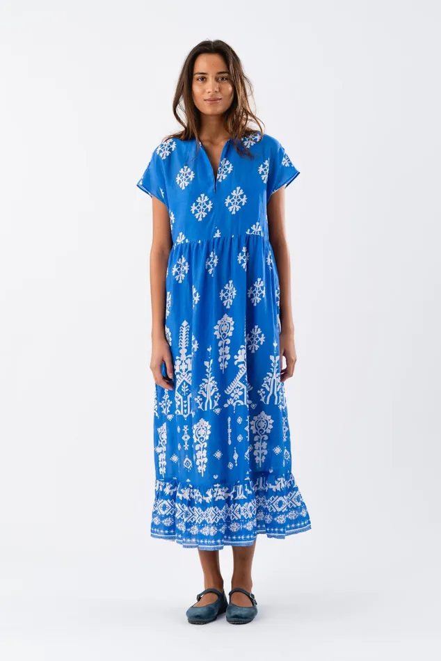 Women Lollys Laundry Dresses MackayLL Maxi Dress SS Blue
