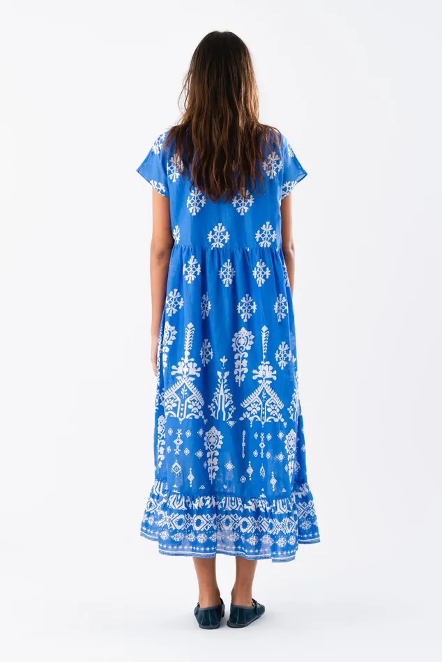 Women Lollys Laundry Dresses MackayLL Maxi Dress SS Blue