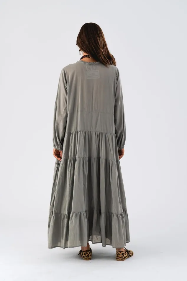 Women Lollys Laundry Dresses MandyLL Maxi Dress LS Dusty Mint