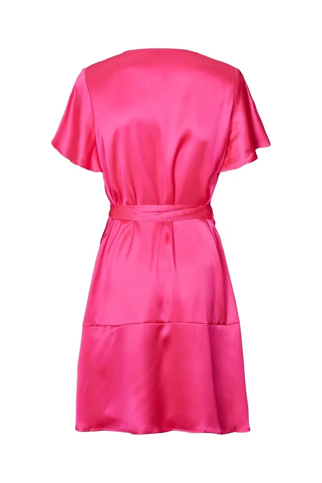 Women Lollys Laundry Dresses Miranda Wrap Around Dress Pink