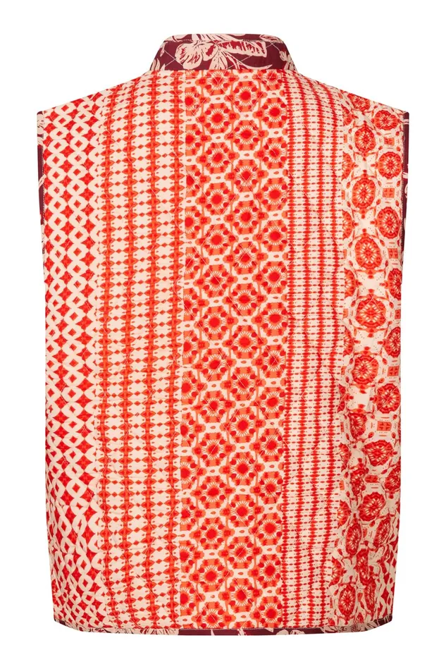 Women Lollys Laundry Gilets CairoLL Vest Red