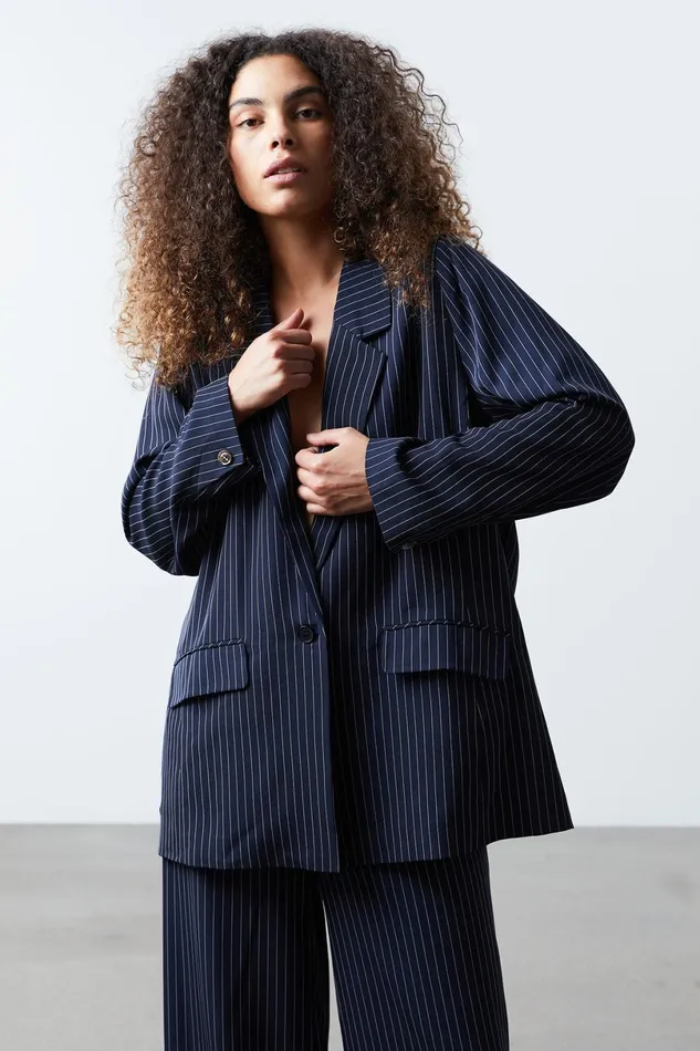 Women Lollys Laundry Jackets and Coats Ally Blazer Dark Blue