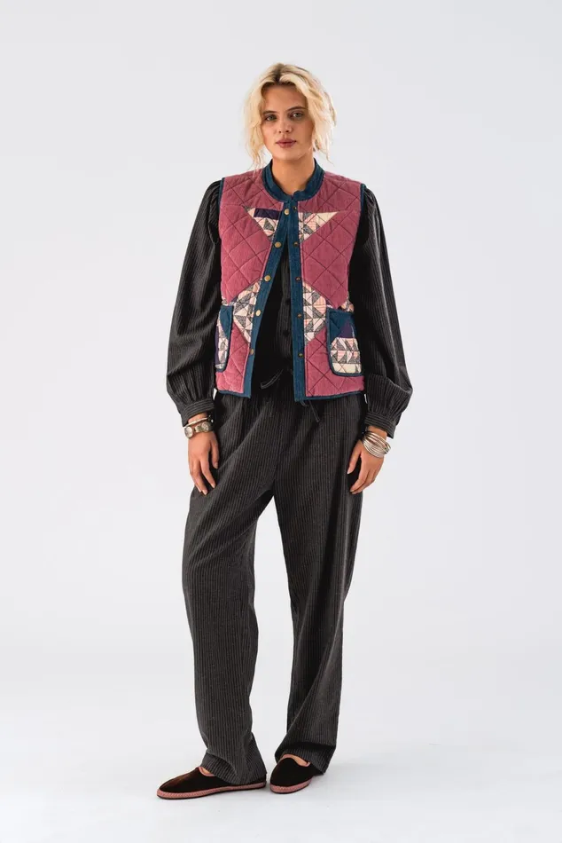 Women Lollys Laundry Jackets and Coats CairoLL Vest Multi