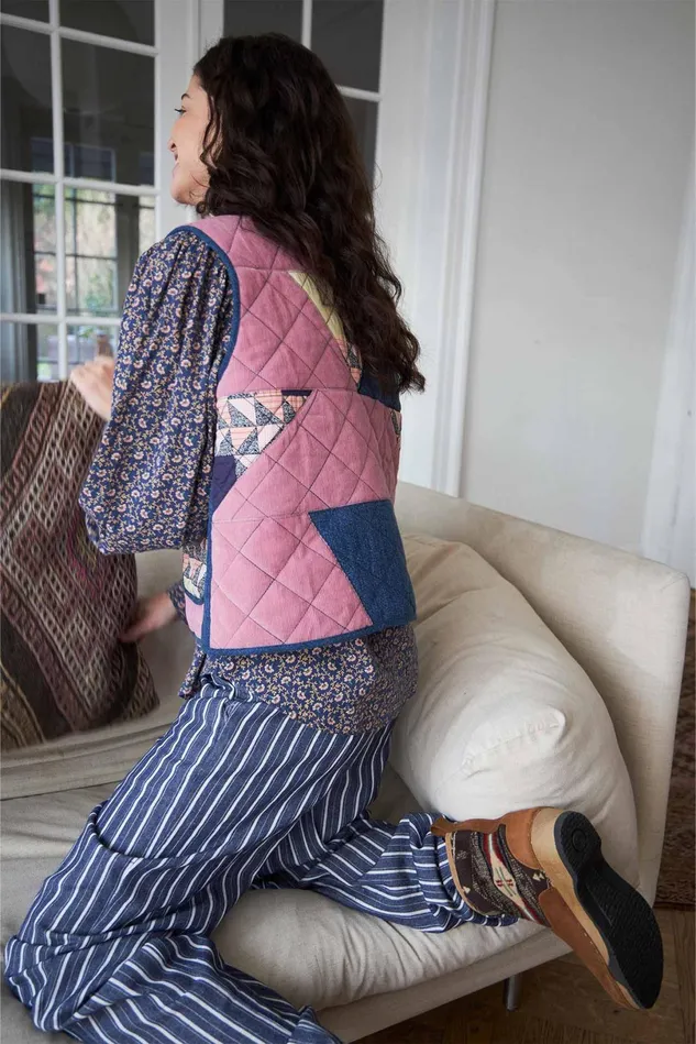 Women Lollys Laundry Jackets and Coats CairoLL Vest Multi