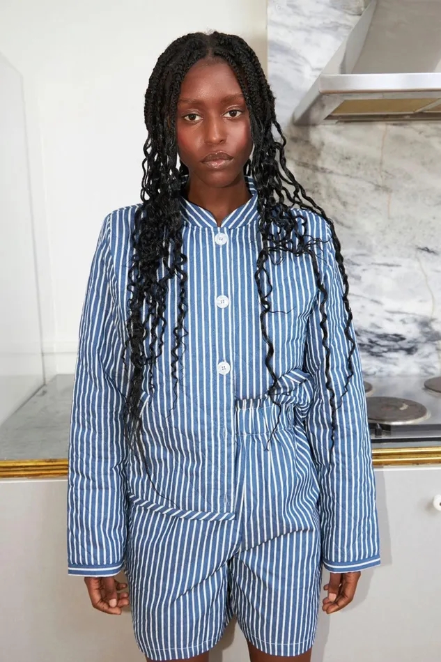 Women Lollys Laundry Jackets and Coats Emilia Jacket Stripe
