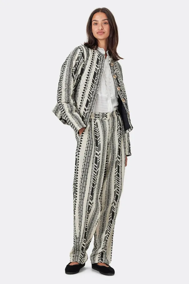 Women Lollys Laundry Jackets and Coats EmiliaLL Jacket LS Creme