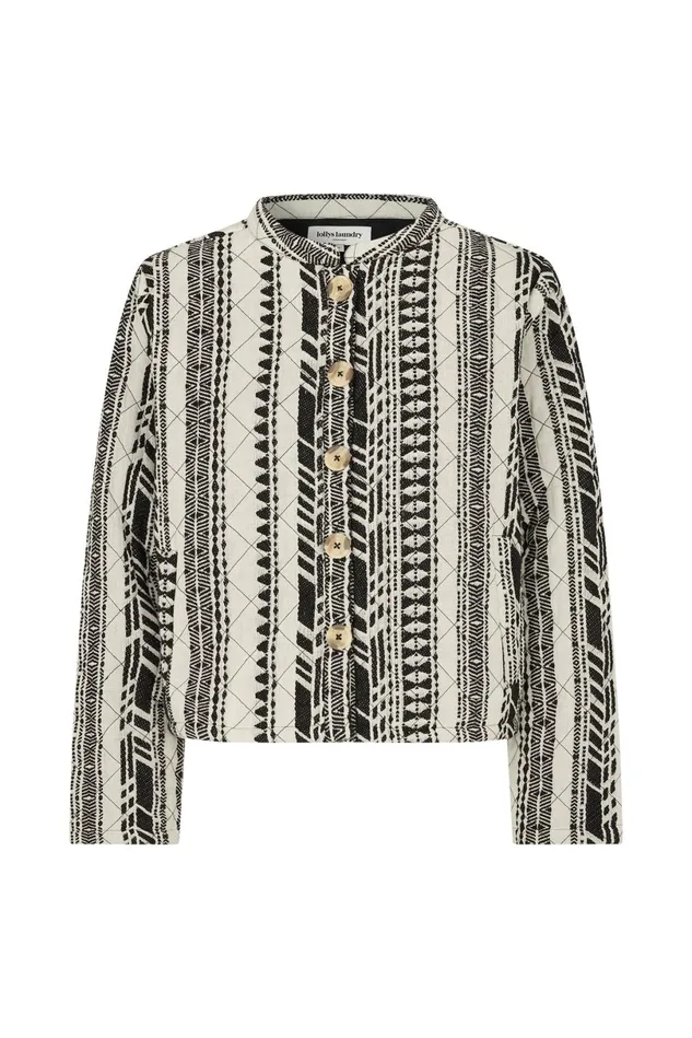 Women Lollys Laundry Jackets and Coats EmiliaLL Jacket LS Creme