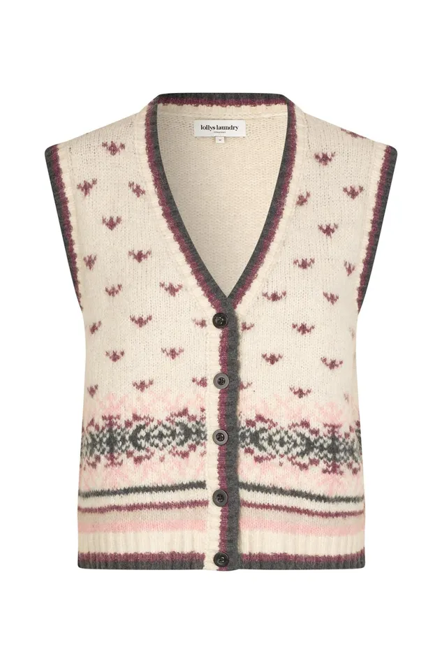 Women Lollys Laundry Jackets and Coats InaLL Vest Creme