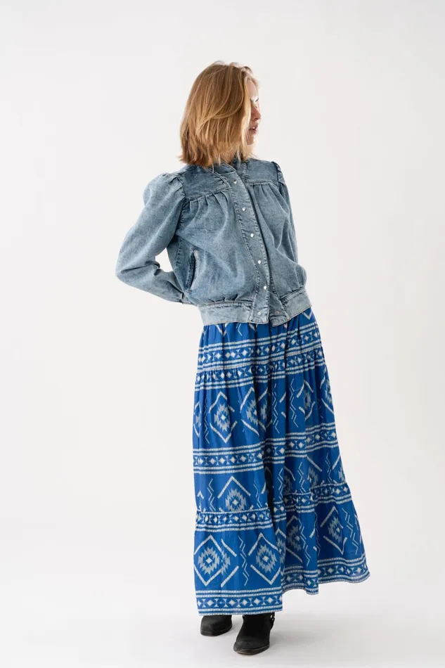 Women Lollys Laundry Jackets and Coats IrishLL Jacket LS Blue