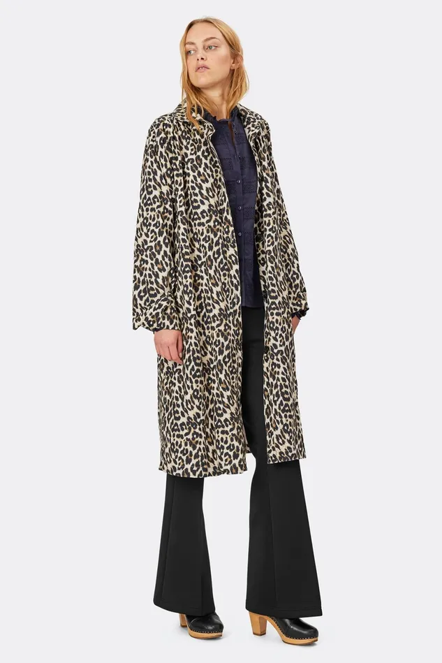 Women Lollys Laundry Jackets and Coats Mikala Jacket Leopard Print