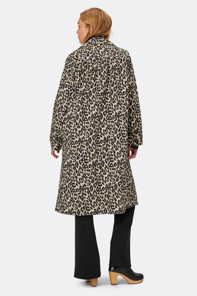 Women Lollys Laundry Jackets and Coats Mikala Jacket Leopard Print