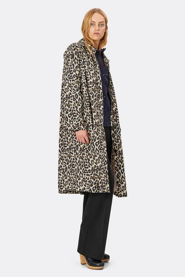 Women Lollys Laundry Jackets and Coats Mikala Jacket Leopard Print