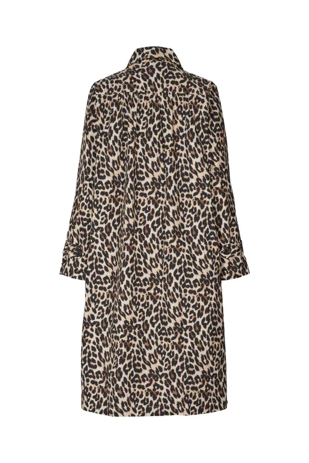 Women Lollys Laundry Jackets and Coats Mikala Jacket Leopard Print