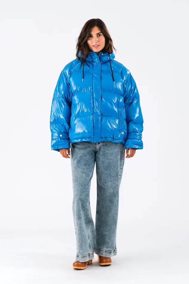 Women Lollys Laundry Jackets and Coats ShelbyLL Jacket Neon Blue