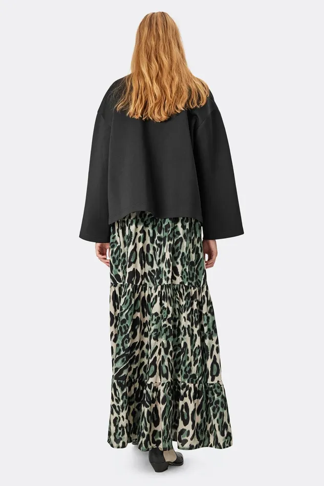 Women Lollys Laundry Jackets and Coats Tokyo Short Kimono Black