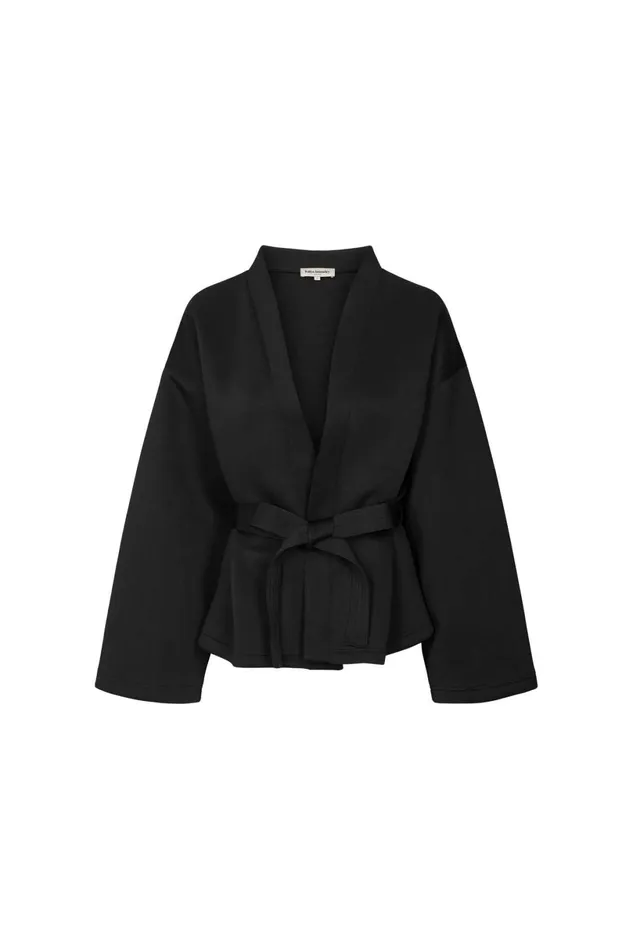 Women Lollys Laundry Jackets and Coats Tokyo Short Kimono Black