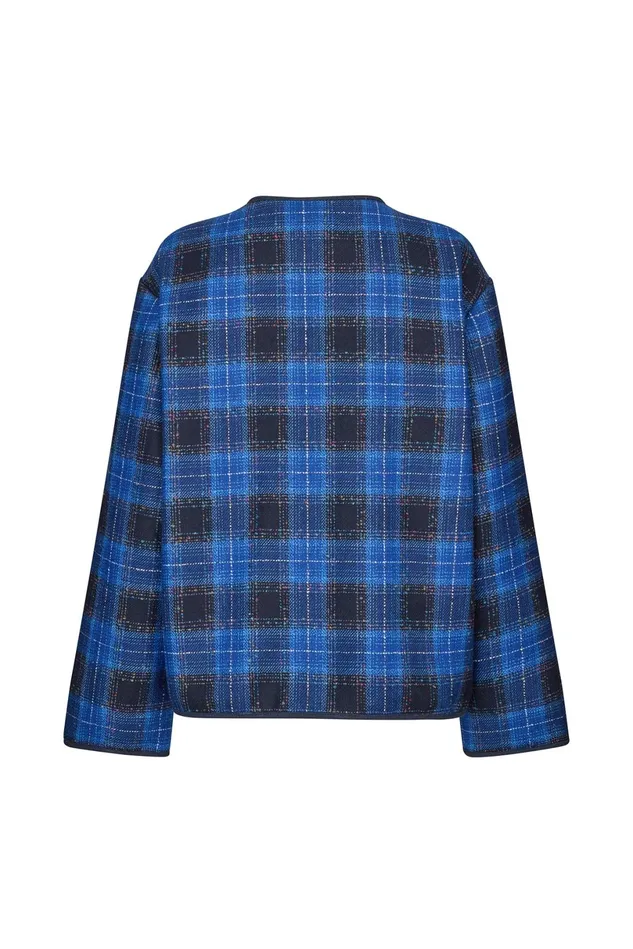 Women Lollys Laundry Jackets and Coats YarraLL Jacket LS Neon Blue