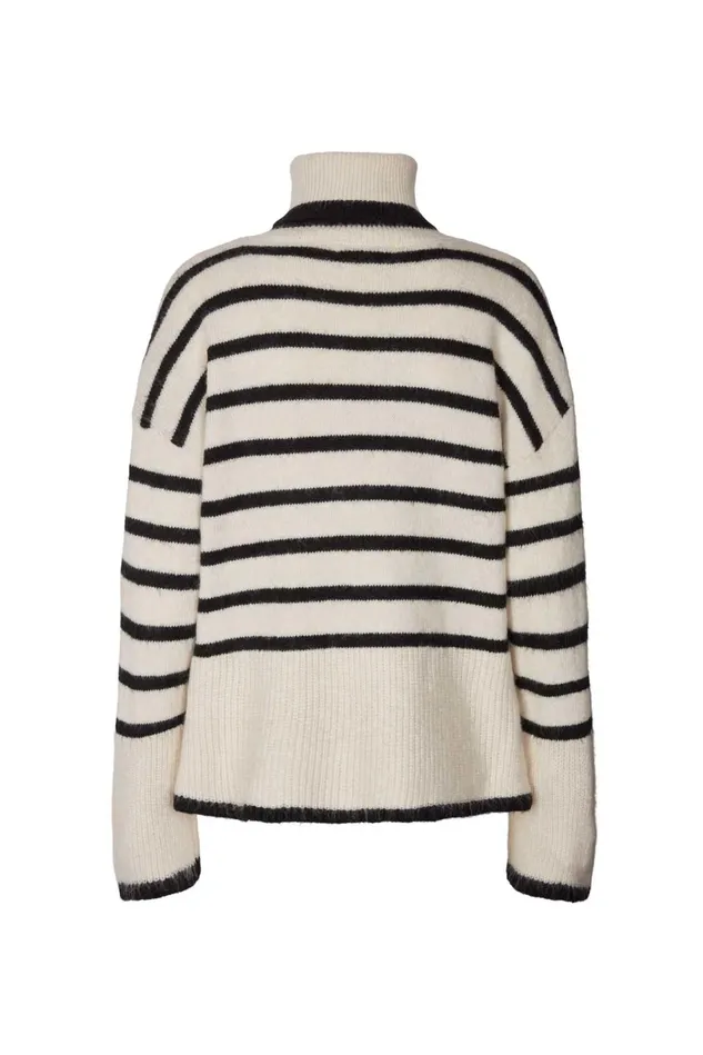 Women Lollys Laundry Knitwear Avalon Turtleneck Black