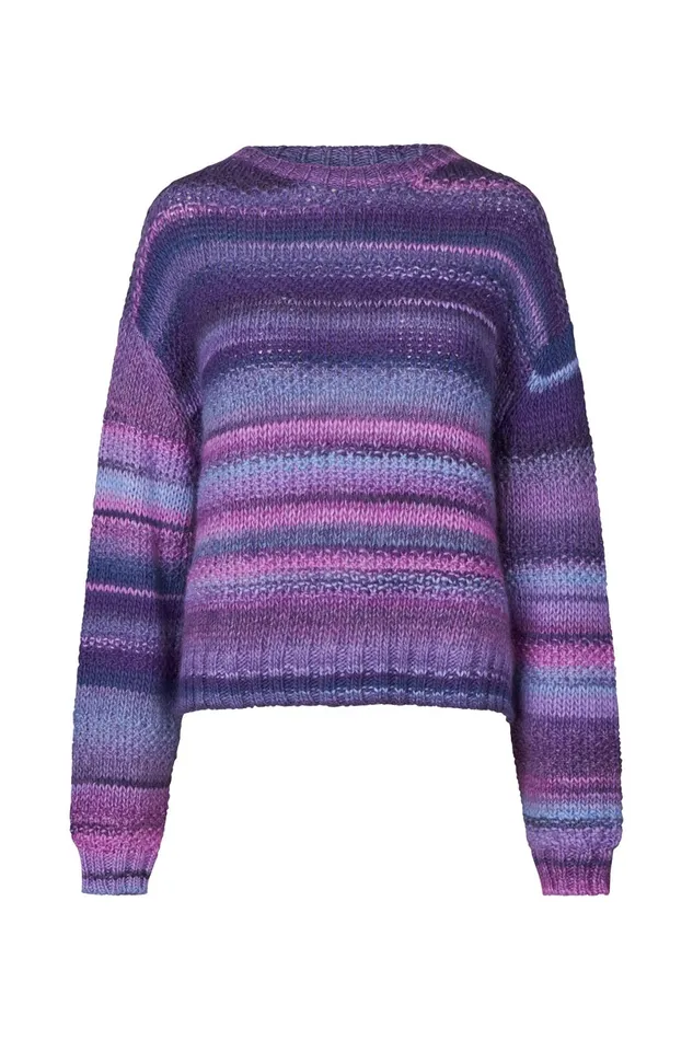 Women Lollys Laundry Knitwear Fairhaven Jumper Dark Lavender