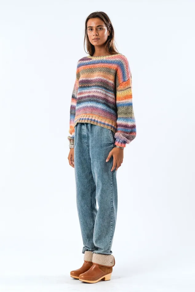 Women Lollys Laundry Knitwear FairhavenLL Jumper LS Multi