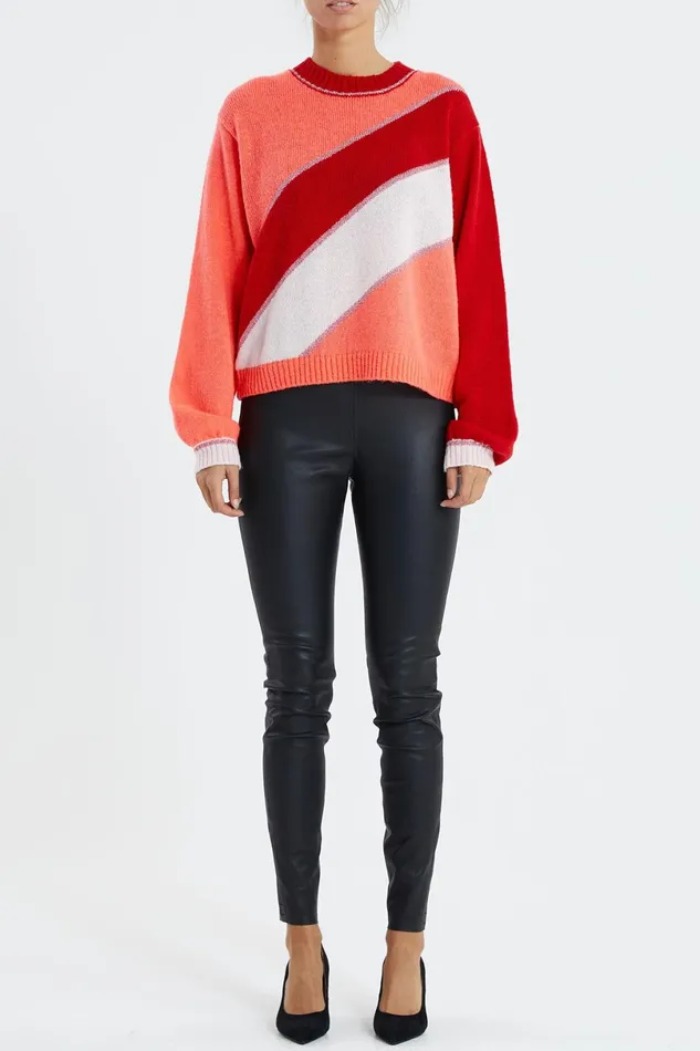 Women Lollys Laundry Knitwear Iowa Jumper Stripe