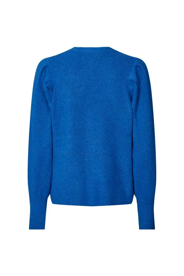 Women Lollys Laundry Knitwear Laura Cardigan Neon Blue
