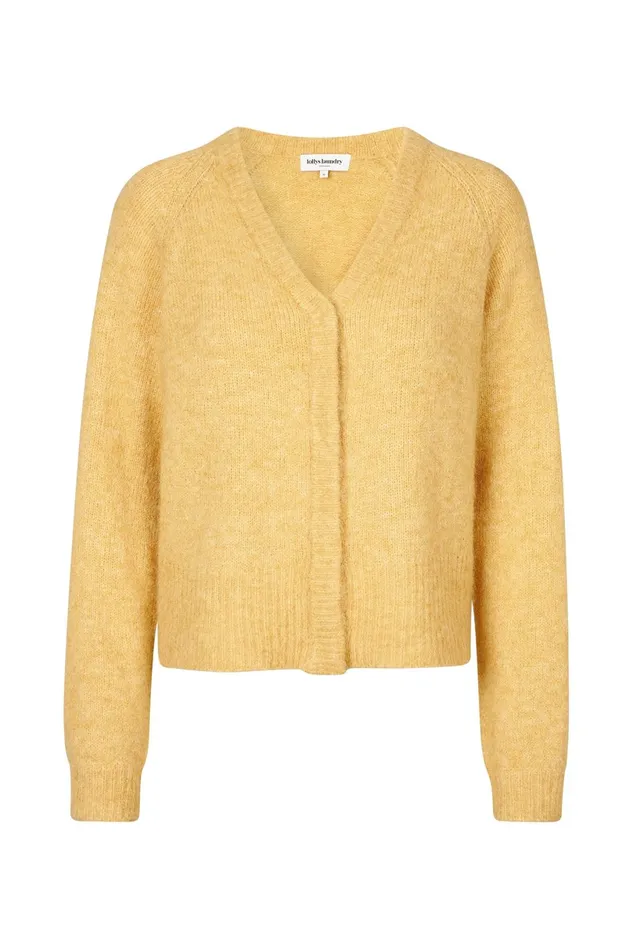 Women Lollys Laundry Knitwear LucilleLL Cardigan LS Yellow