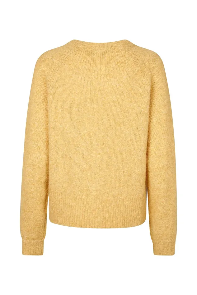 Women Lollys Laundry Knitwear LucilleLL Cardigan LS Yellow