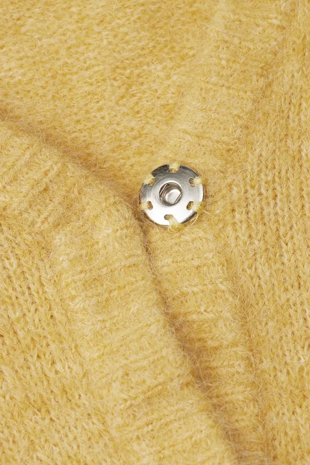 Women Lollys Laundry Knitwear LucilleLL Cardigan LS Yellow