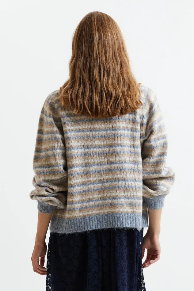 Women Lollys Laundry Knitwear Pippa Cardigan Blue