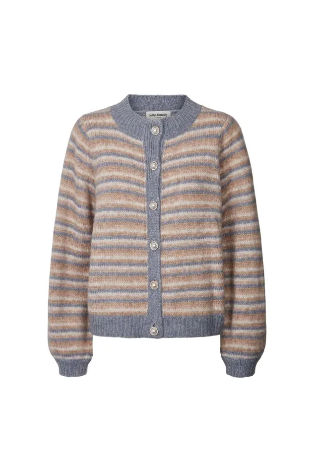 Women Lollys Laundry Knitwear Pippa Cardigan Blue