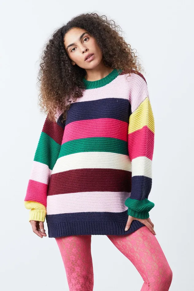 Women Lollys Laundry Knitwear Silas Jumper Multi