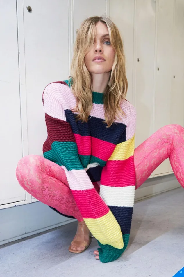 Women Lollys Laundry Knitwear Silas Jumper Multi